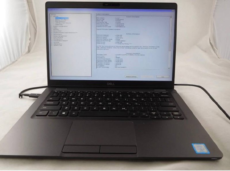 Dell Latitude 5301 i7-8665U 1.9ghz