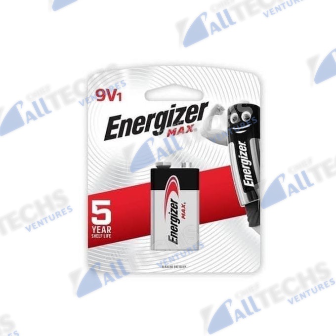 Energizer Max Alkaline Battery 9v Battery