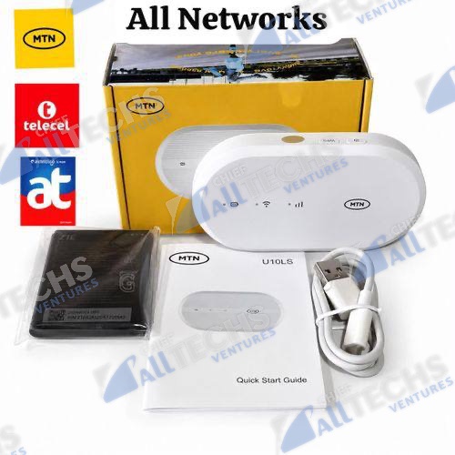 ZTE U10LS / MTN Universal 4G LTE Wi-Fi 6 MiFi Router