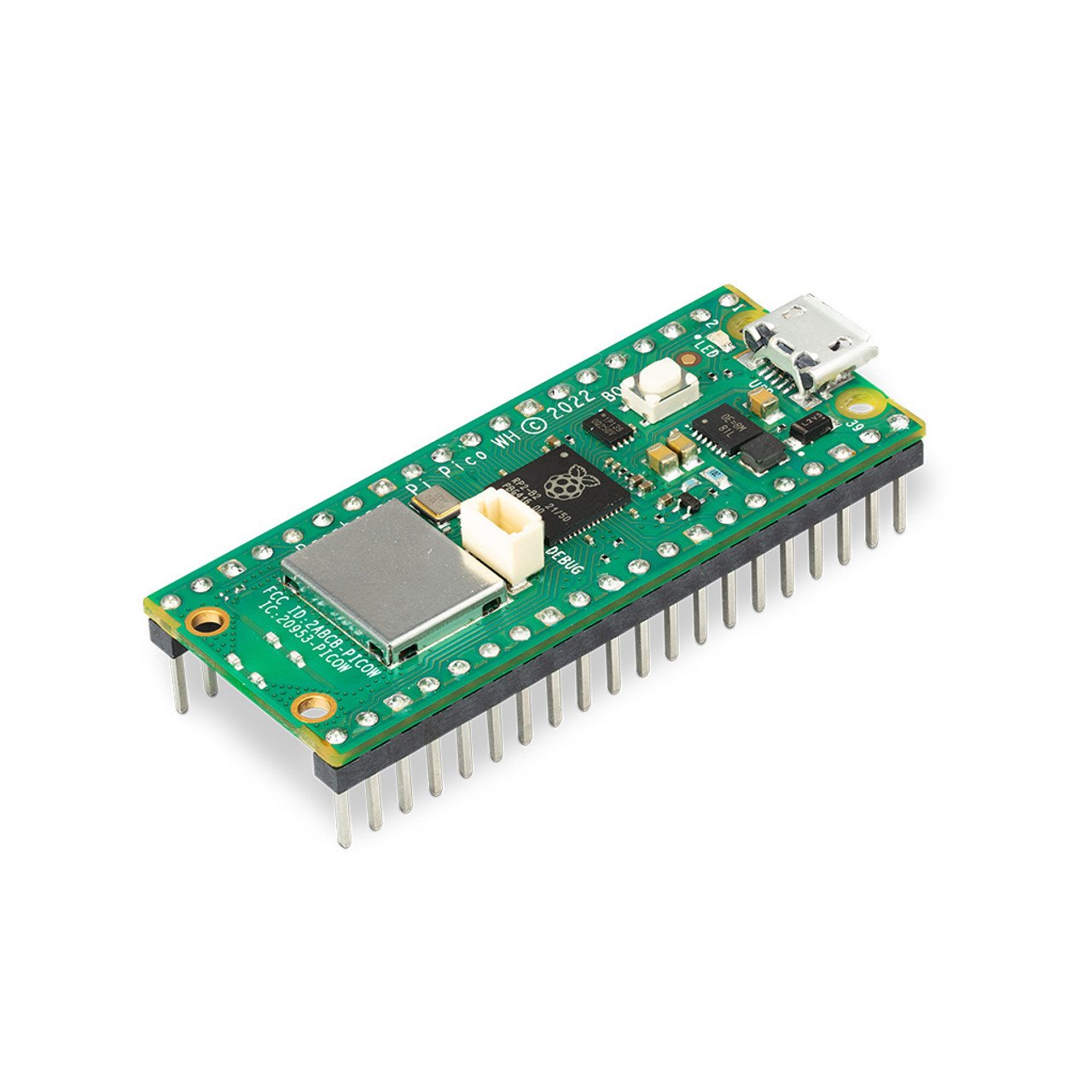 Raspberry Pi Pico W (With Headers)