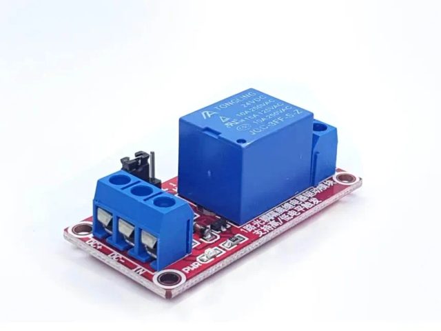 1-Channel Optocoupler Relay Module with Screw Terminals