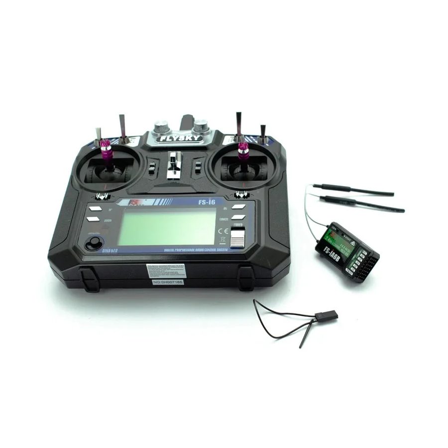 FlySky FS-i6 2.4GHz 6-Channel RC Transmitter with Receiver