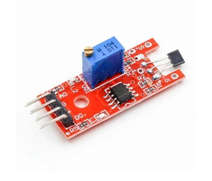 KY-024 49E Linear Hall Effect Sensor Module – Analog & Digital Output