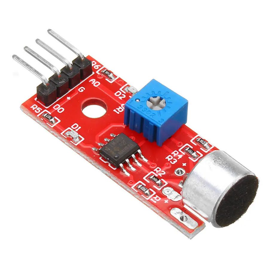 KY-037 Microphone Sound Sensor Module – High Sensitivity (Large Microphone)