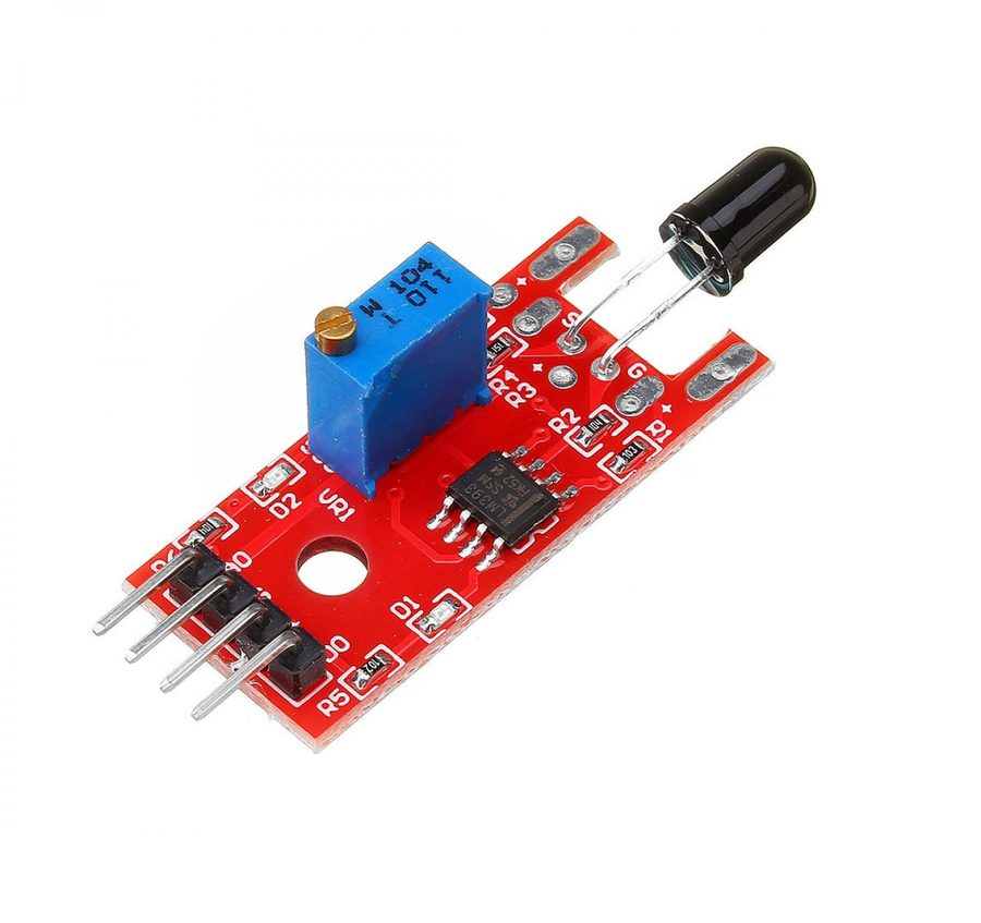 KY-026 Flame Sensor Module – Infrared Fire Detection for Arduino