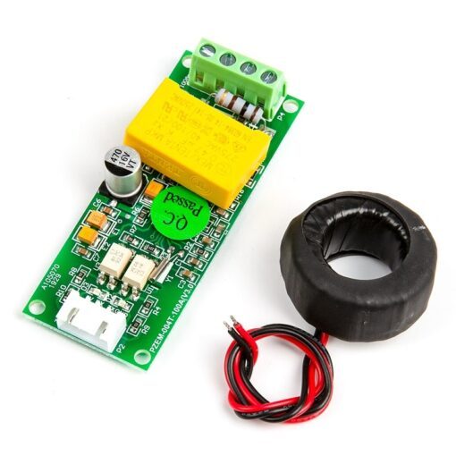 PZEM-004T-10A AC Voltage & Current Monitoring Module – 100A/10A Version (TTL Output)