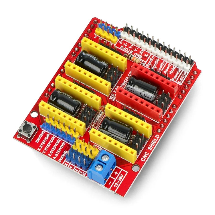 CNC Shield for Arduino – GRBL-Compatible Stepper Motor Control Board