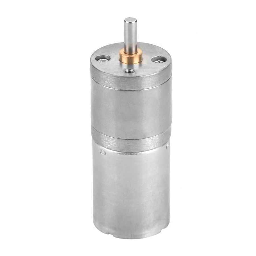 12V 500RPM DC Gear Motor – 25GA-370 High Torque Metal Gear Motor