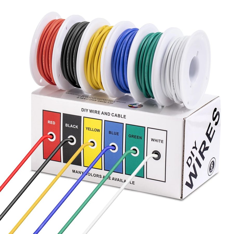 24AWG Flexible Silicone Wire for DIY