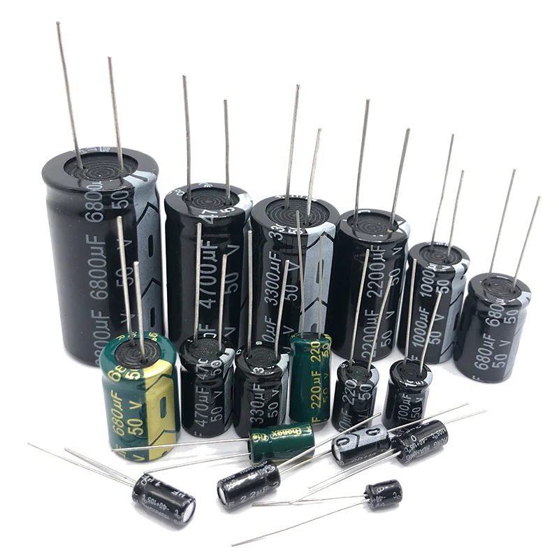Electrolytic Capacitors (10 in pack)