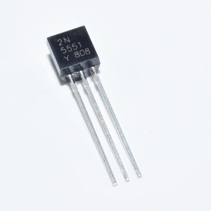 2N5551 NPN Transistor – High Voltage, Low Noise Amplifier
