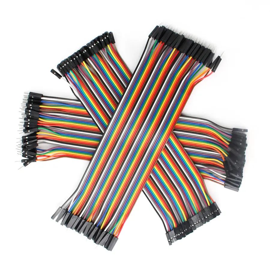 Jumper Wires 40pins 20cm (MM/MF/FF)