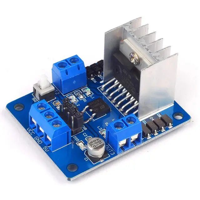 L298N Dual H-bridge motor driver