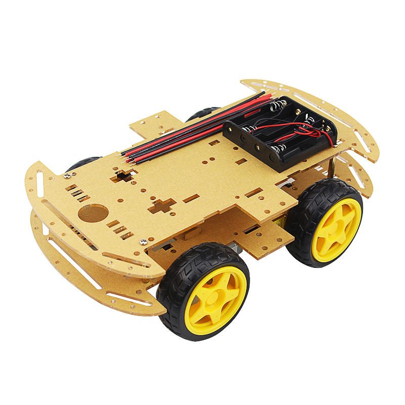 4WD Smart Robot Car Chassis with gear motors