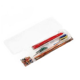 140pcs U-Shape Breadboard Jumper Wires Kit – 22AWG Pre-Formed Wires with Storage Box