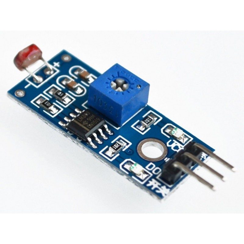 3 pin LDR (Light-Dependent Resistor) Photosensitive Sensor Module