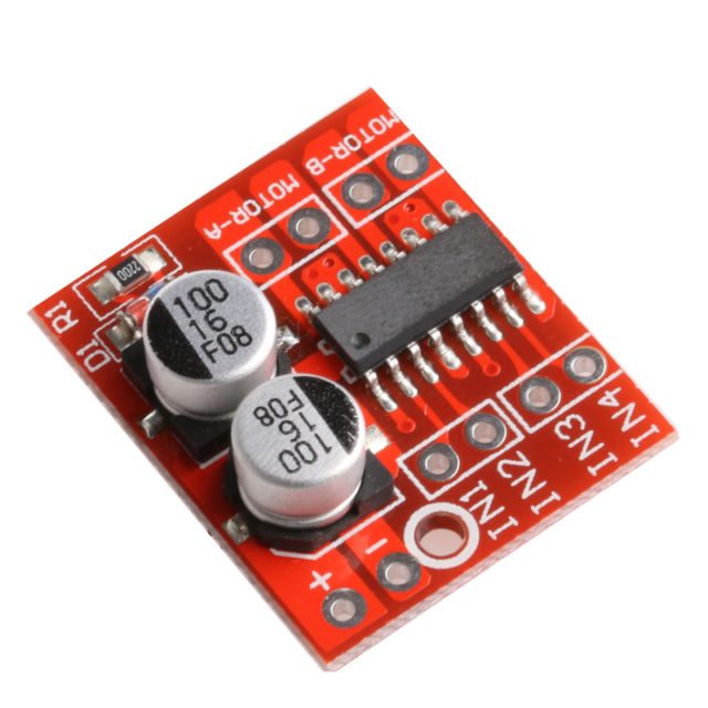 Dual Channel L298N DC Motor Driver Board PWM Speed Dual H Bridge Stepper Module